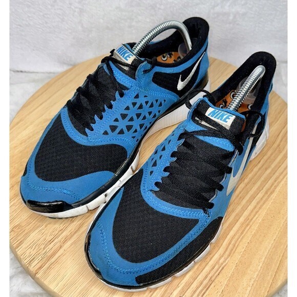 Nike Free Trainer 7.0 Blue‎ Black Running Training Athletic Shoes Mens Size 9 - Picture 2 of 8